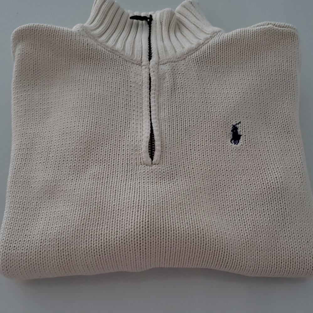 Boys medium 10/12 polo sweater
